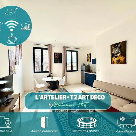 Apartment L'artelier - T2 Chic Au Coeur De La Nimes
